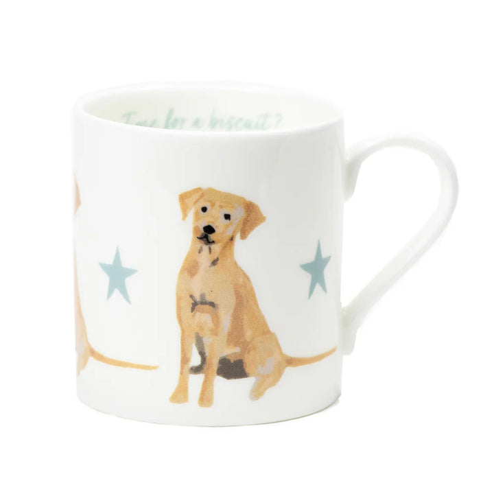 Rebecca Pitcher China Mug Golden Labrador