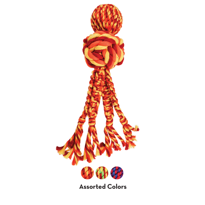 KONG Wubba Weaves with Rope
