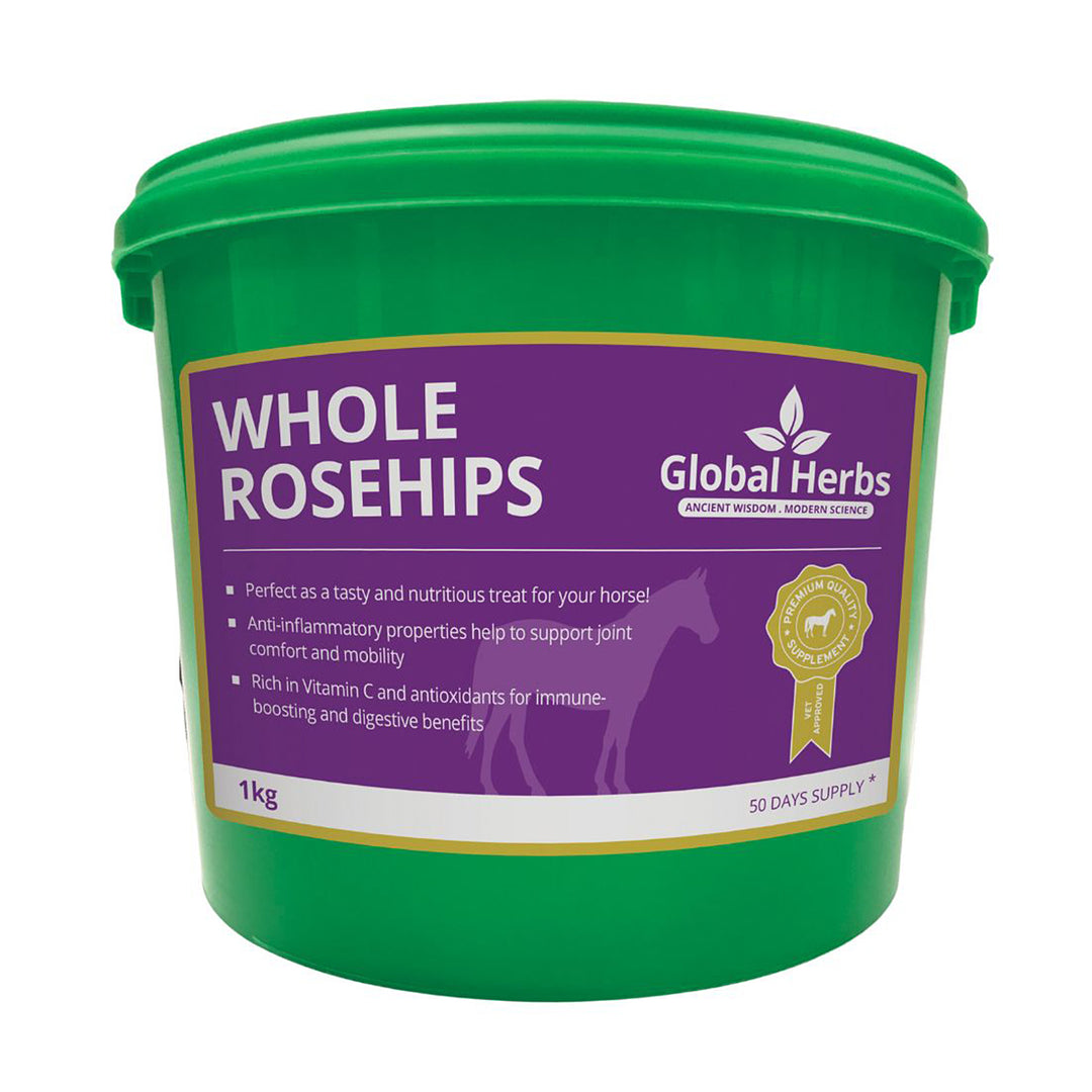 Global Herbs Rosehips Whole Berry