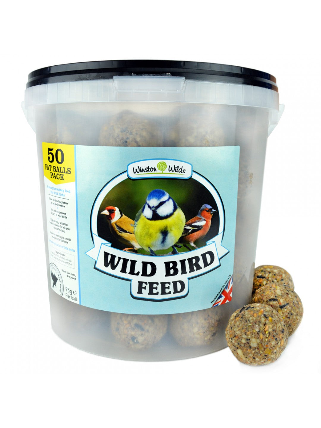 Winston Wilds 50 Pack Fat Balls Bucket
