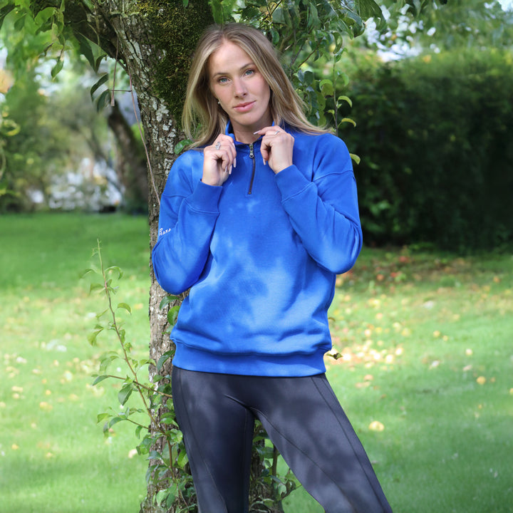 Mochara Ladies Half Zip Sweatshirt