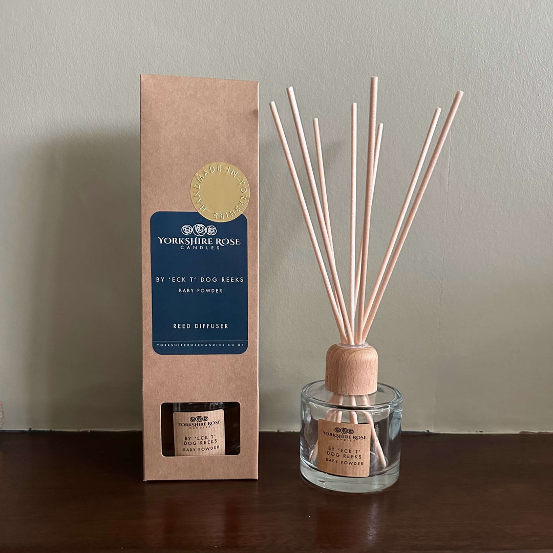 Yorkshire Rose Candles By Eck Diffuser