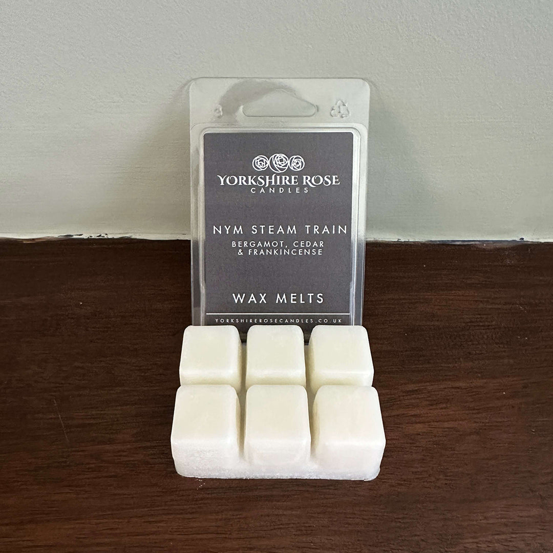 Yorkshire Rose Candles Wax Melt Clambshell - NYM Steam Train