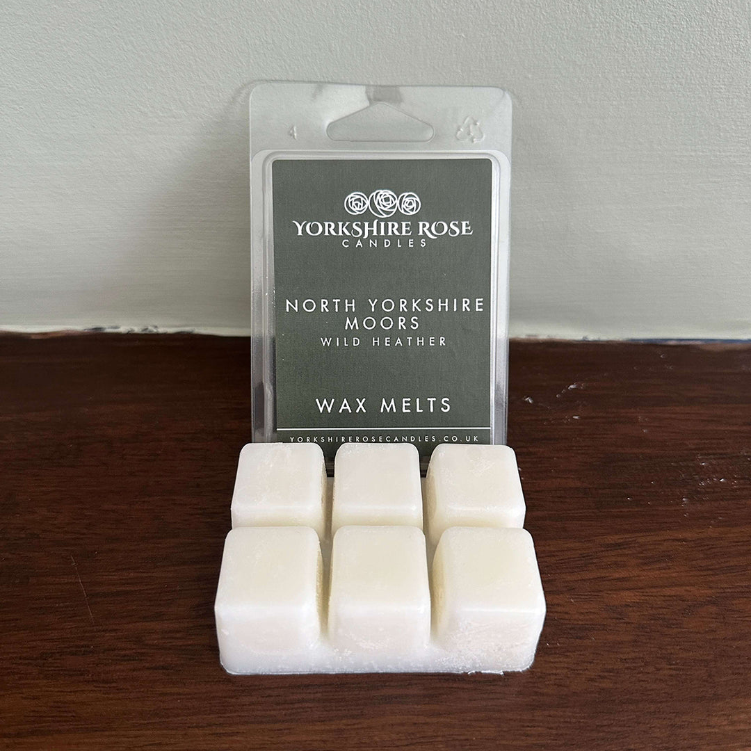 Yorkshire Rose Candles Wax Melt Clambshell - North Yorkshire Moors