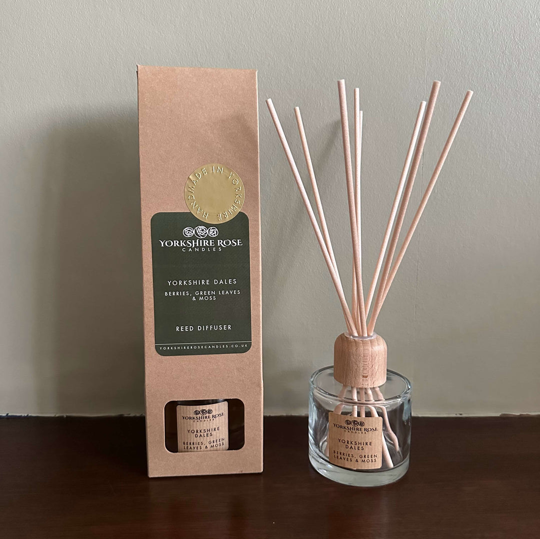Yorkshire Rose Candles Yorkshire Dales Diffuser