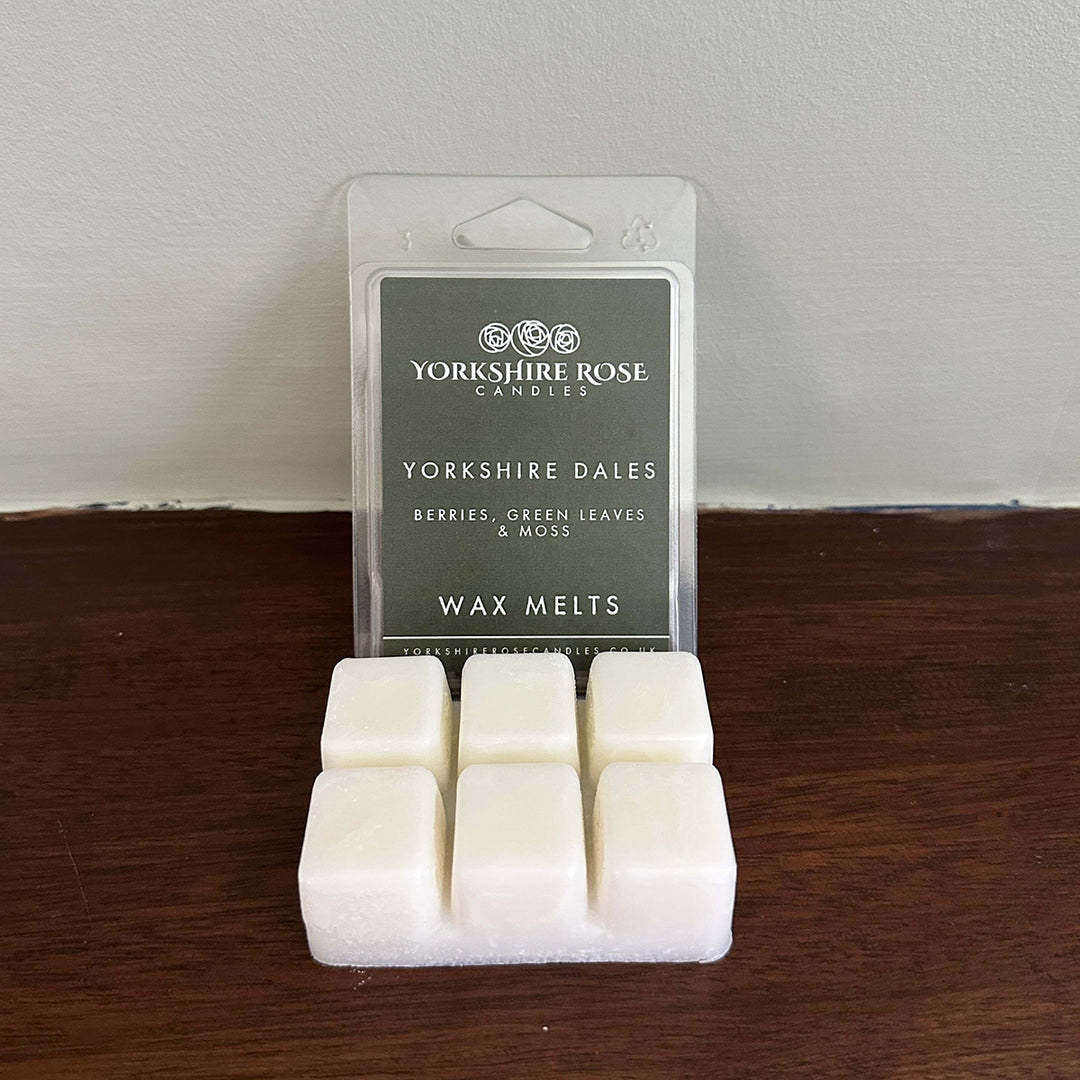 Yorkshire Rose Candles Wax Melt Clambshell - Yorkshire Dales
