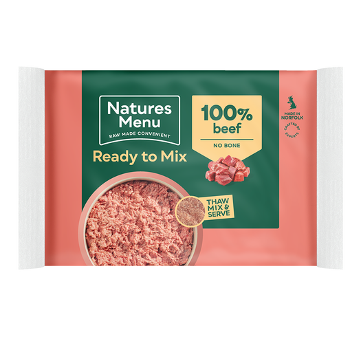 Natures Menu Ready To Mix Block Beef 400g