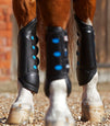 The Premier Equine Air Cooled Original Eventing Boots - Front in Black#Black