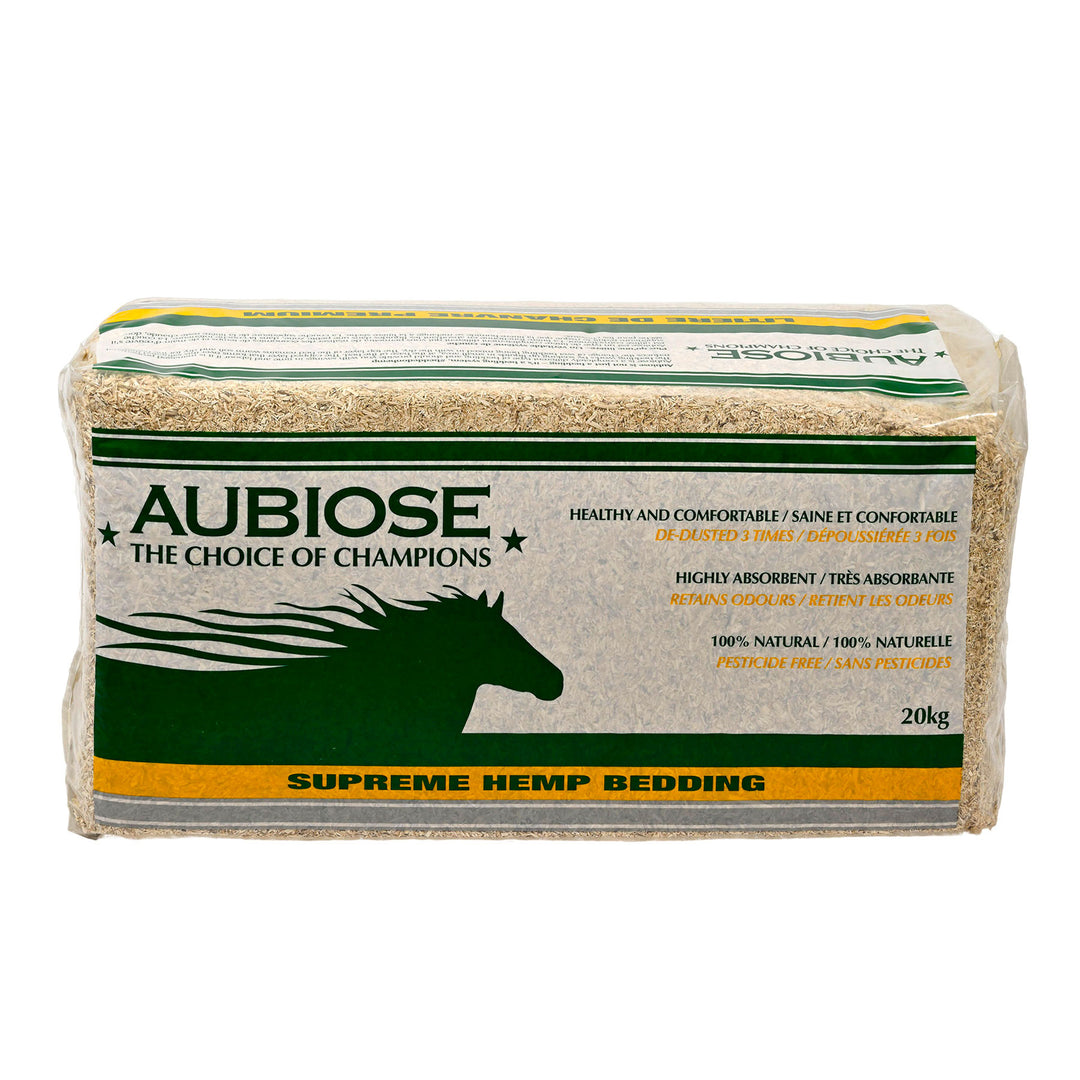 Aubiose Supreme Hemp Bedding Bale 20kg