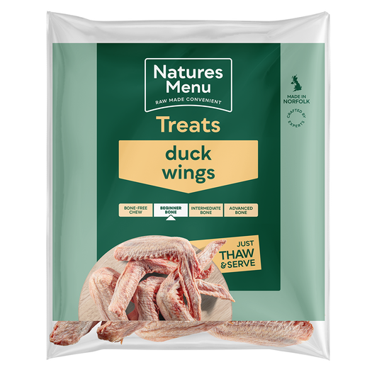 Natures Menu Treats Duck Wings 1kg