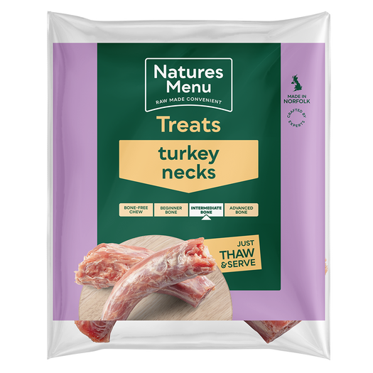 Natures Menu Treats Turkey Necks 1kg