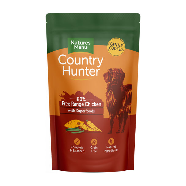 Natures Menu Country Hunter Free Range Chicken Pouches