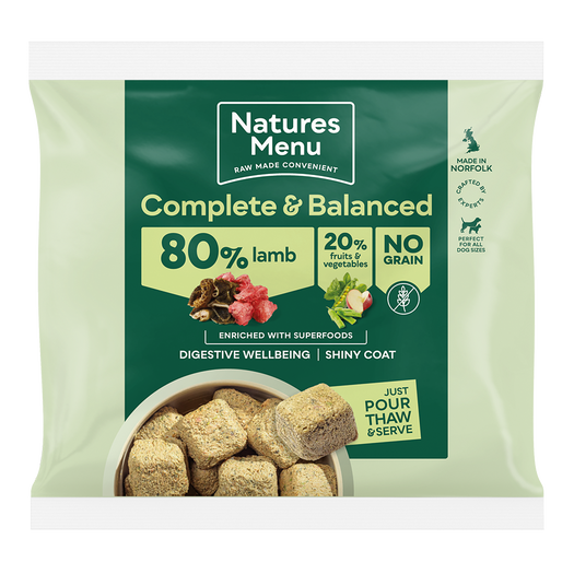 Natures Menu Nuggets 80/20 Lamb 1kg 1kg