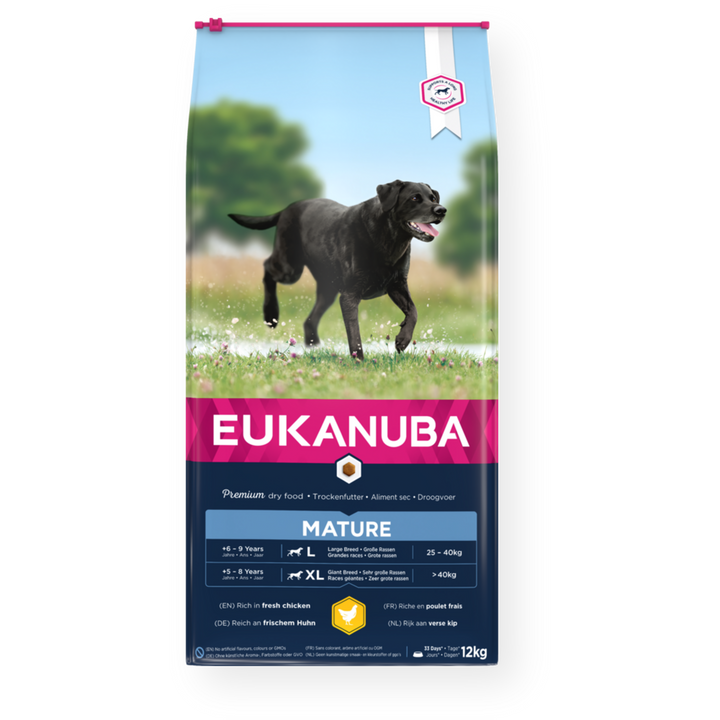 Eukanuba Mature Large Breed Dog Food with Chicken