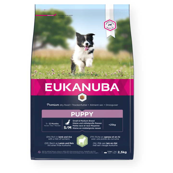 Eukanuba Puppy Food with Lamb & Rice