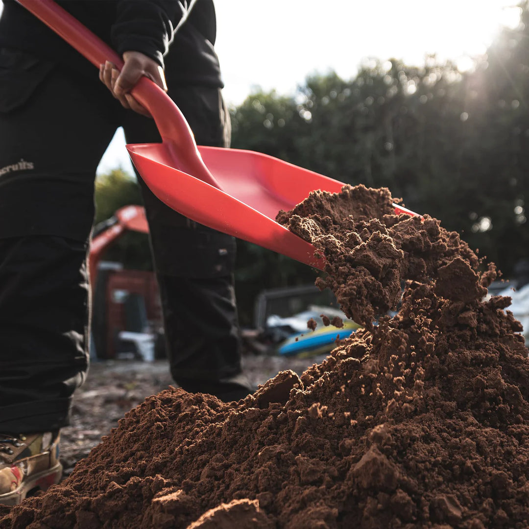 Red Gorilla Plastic Shovel