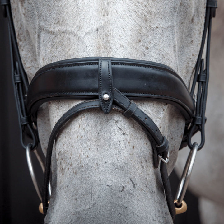 Henry James Saddlery Dressage Bridle With Detachable Flash