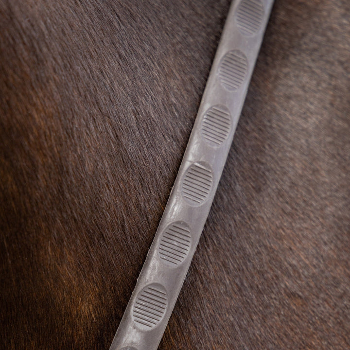 LeMieux Magna Grip Rubber Reins#Brown