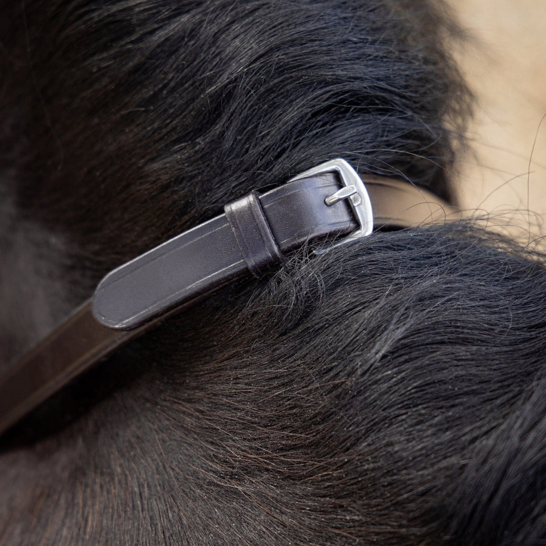 LeMieux Magna Grip Rubber Reins#Brown