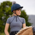 LeMieux Young Rider Jay Blue Short Sleeve Baselayer