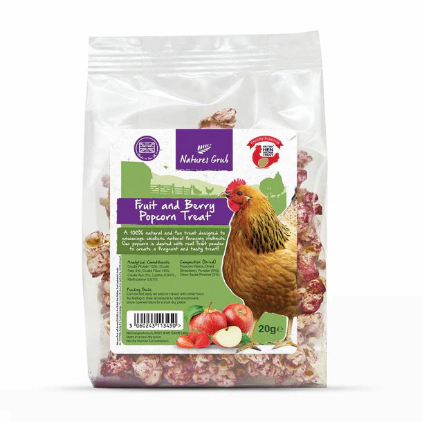 Natures Grub Fruit & Berry Popcorn