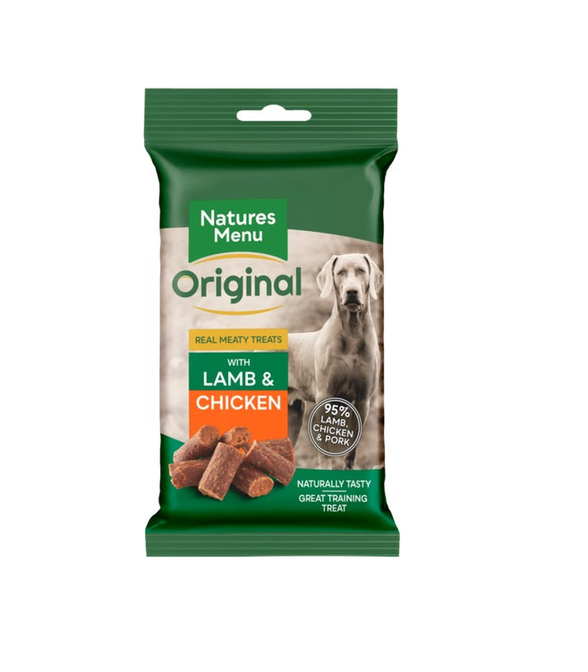 Natures Menu Original Real Meaty Treats Lamb & Chicken 60g