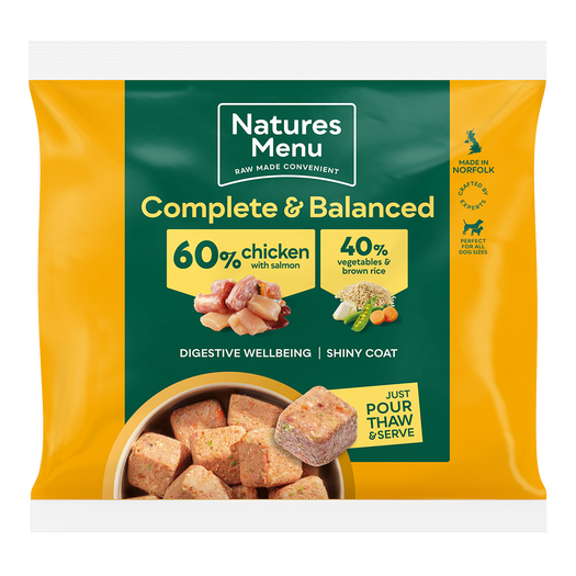 Natures Menu Nuggets 60/40 Chicken With Salmon 1kg 1kg
