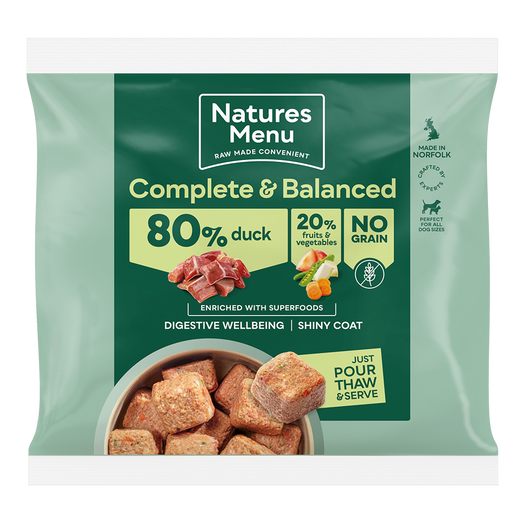 Natures Menu Nuggets 80/20 Duck 1kg 1kg