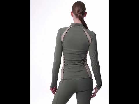 LeMieux Ladies Philippa Mesh Base Layer - Rosemary