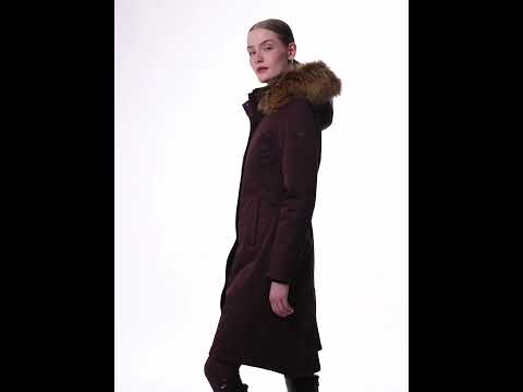 LeMieux Ladies Anya Waterproof Riding Coat - Damson