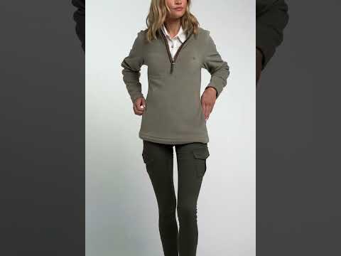Holland Cooper Ladies Country Fleece Half Zip