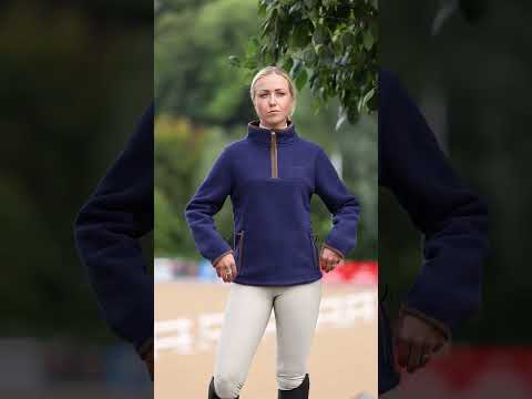 Aubrion Ladies Core Half Zip Fleece