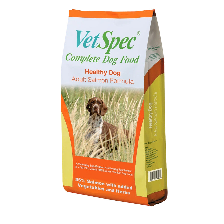 VetSpec Complete Dog Healthy Adult Salmon Dog Food | Millbry Hill