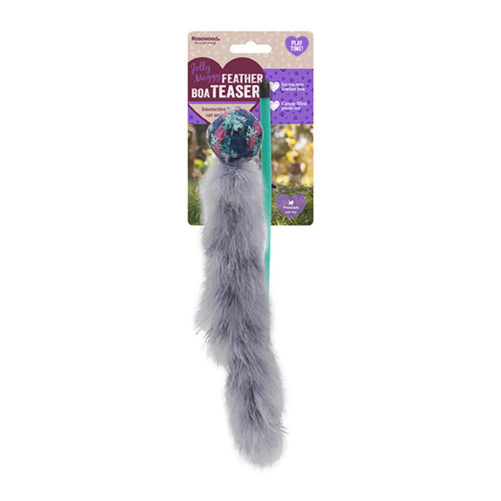 Jolly Moggy Feather Boa Cat Toy