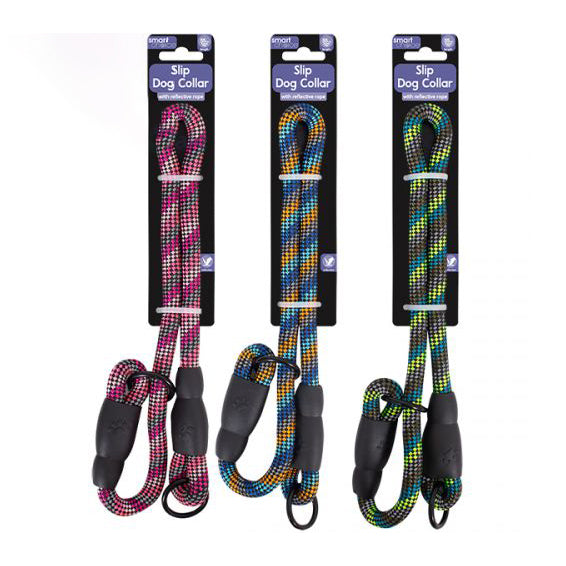 Smart Choice Reflective Rope Slip Dog Collar