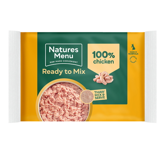 Natures Menu Ready To Mix Block Chicken 400g