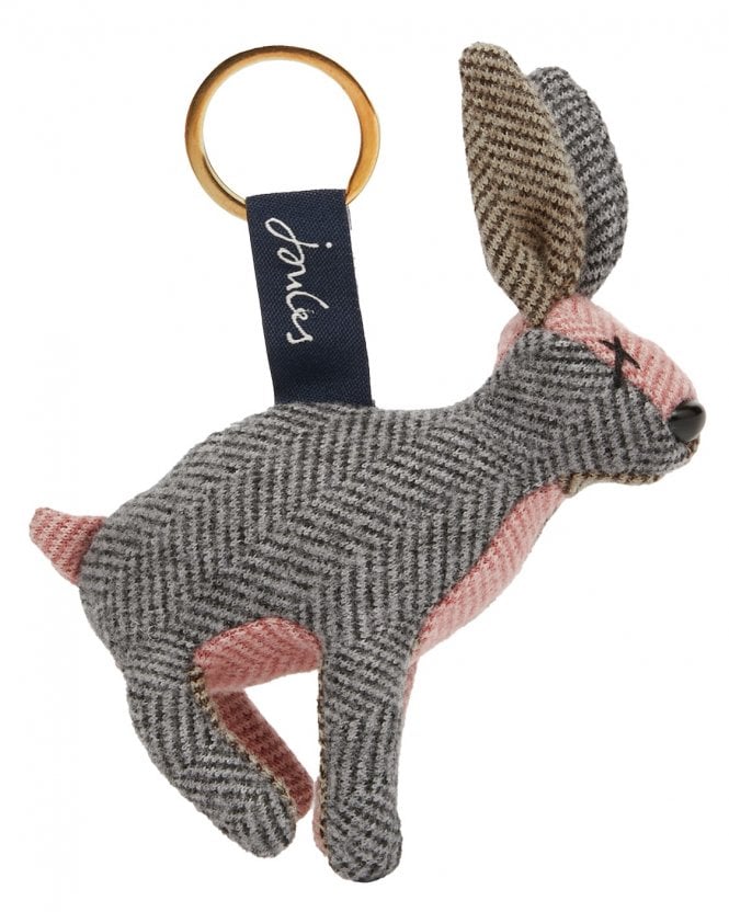 Joules Tweedle Novelty Tweed Keyring Millbry Hill