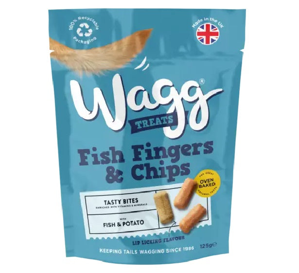 Wagg Fish Fingers & Chips Dog Treats
