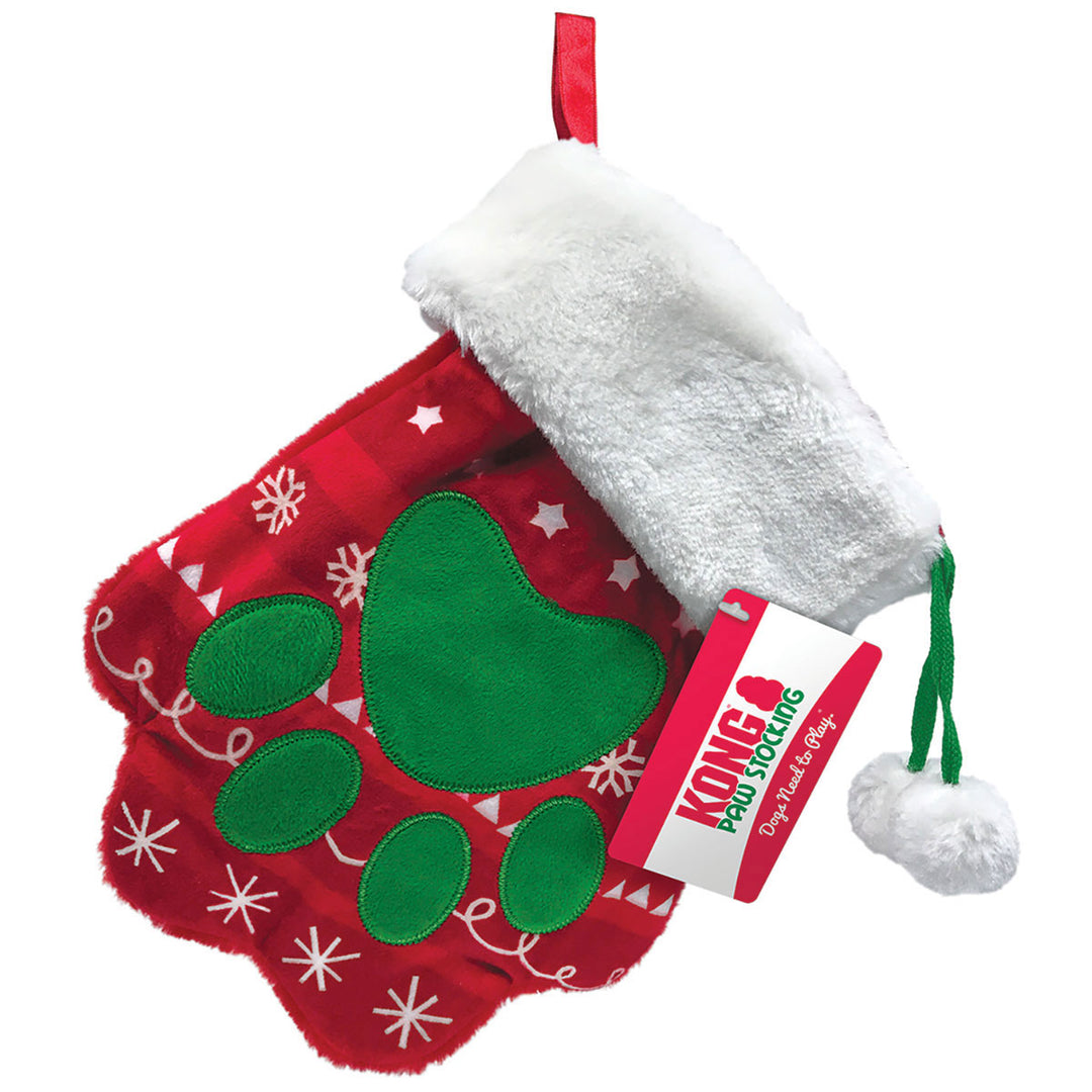 KONG Holiday Stocking Paw for Pets