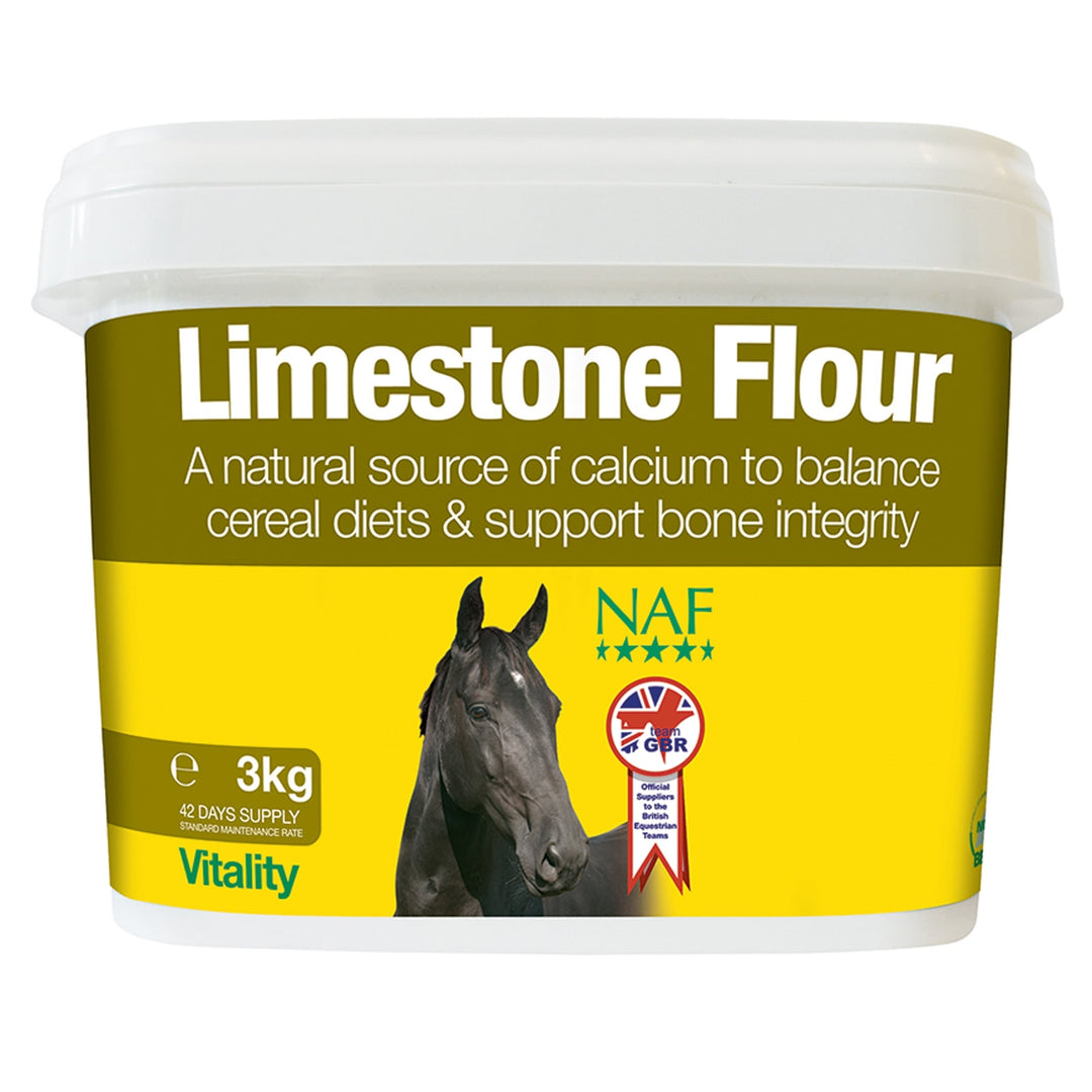 NAF Limestone Flour Supplement for Horses and Ponies 3kg