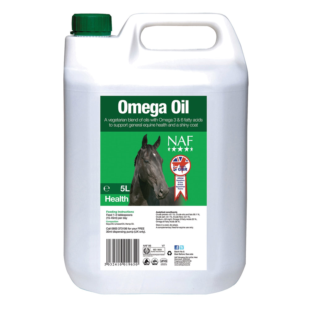 NAF Omega Oil Supplement for Horses and Ponies