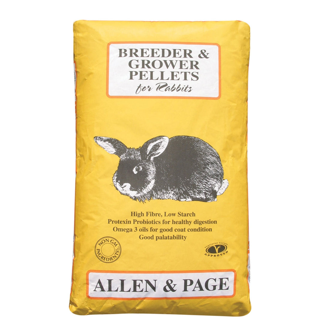 Allen & Page Rabbit Breeder Grower Pellets 20kg