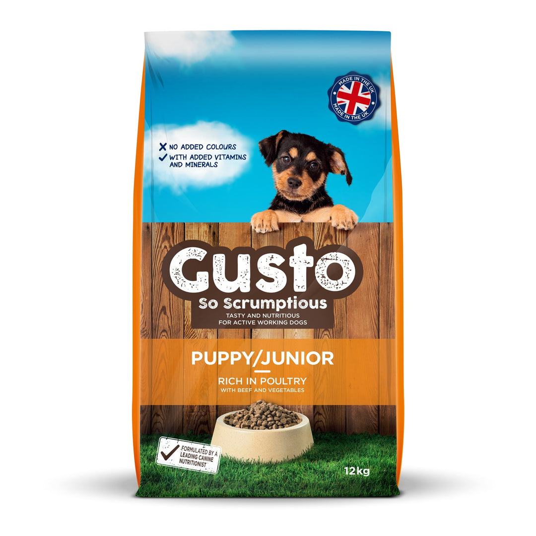 Gusto Puppy/Junior Dog Food 12kg