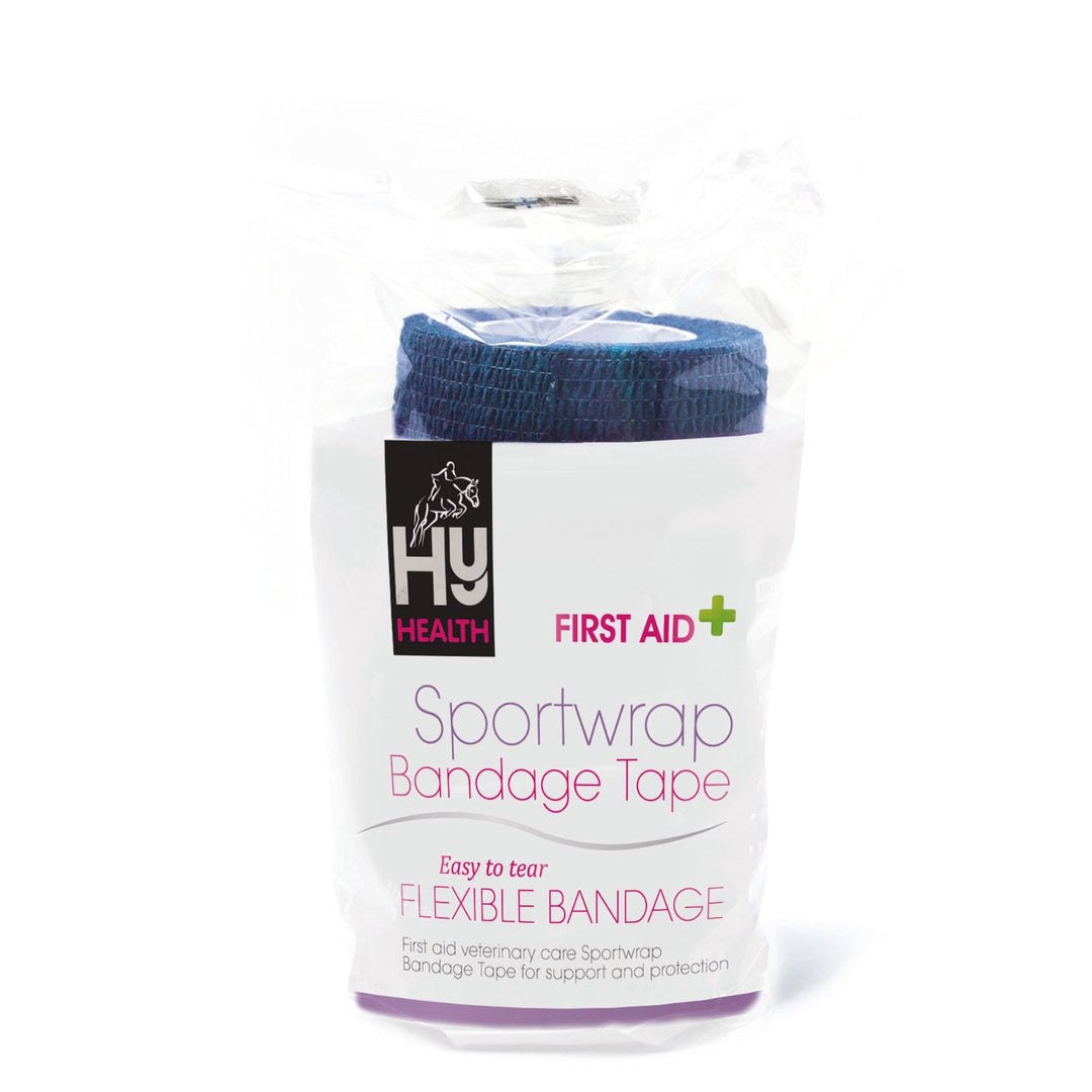 The HyHealth Sportwrap Bandage in Blue#Blue