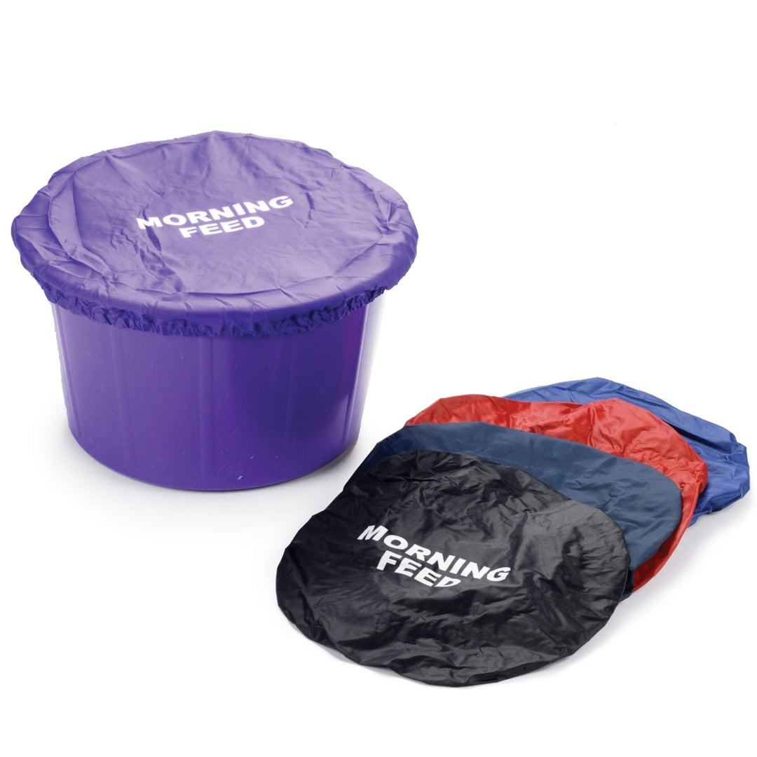 The Feed Bucket Cover - Morning in Royal Blue#Royal Blue