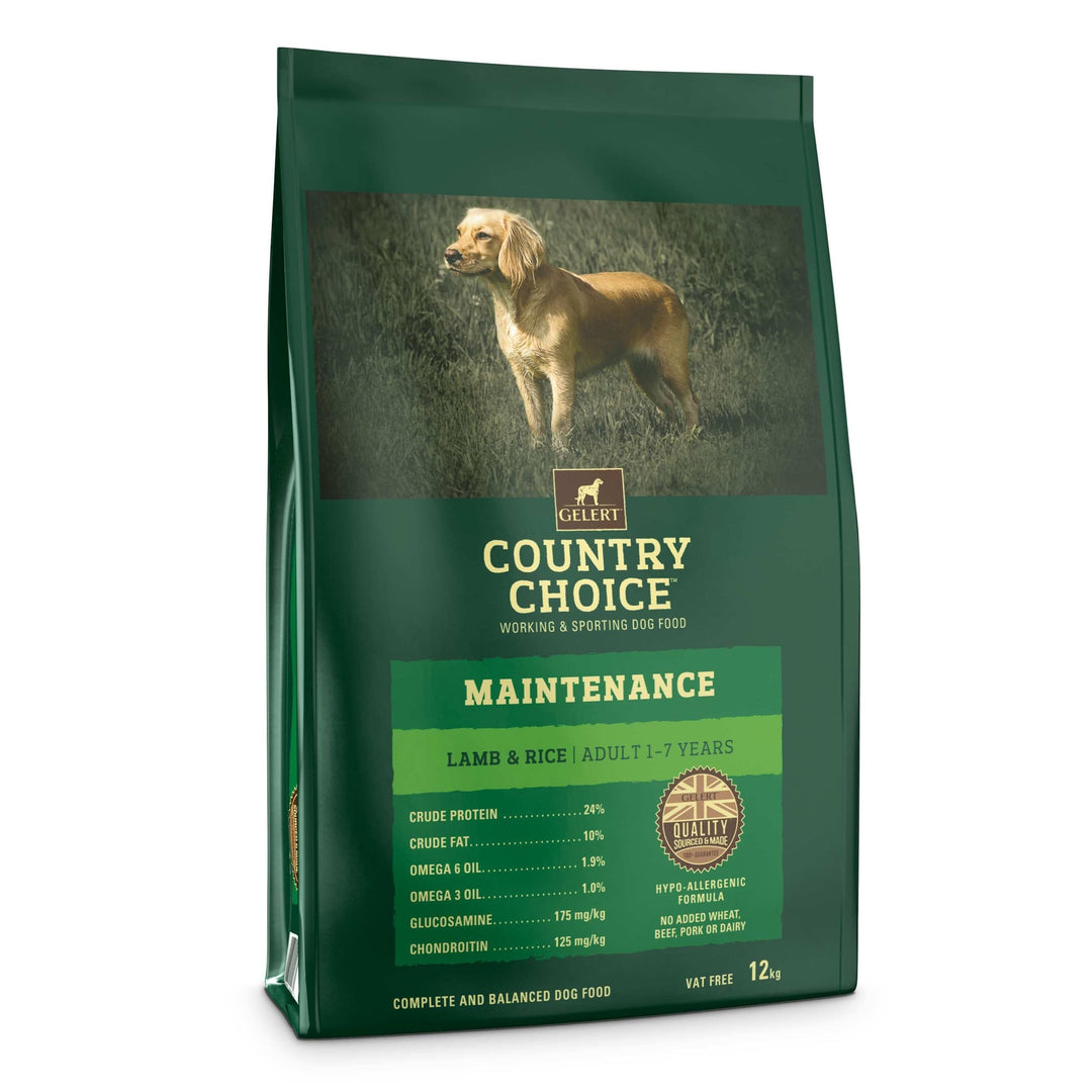 Gelert Country Choice Maintenance Dog Food with Lamb & Rice 2kg
