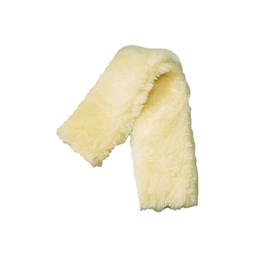 The Kincade Synthetic Fleece Girth Sleeve in White#White
