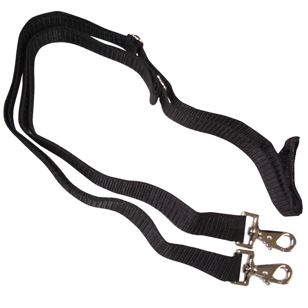 The Weatherbeeta Complete Leg Strap in Black#Black