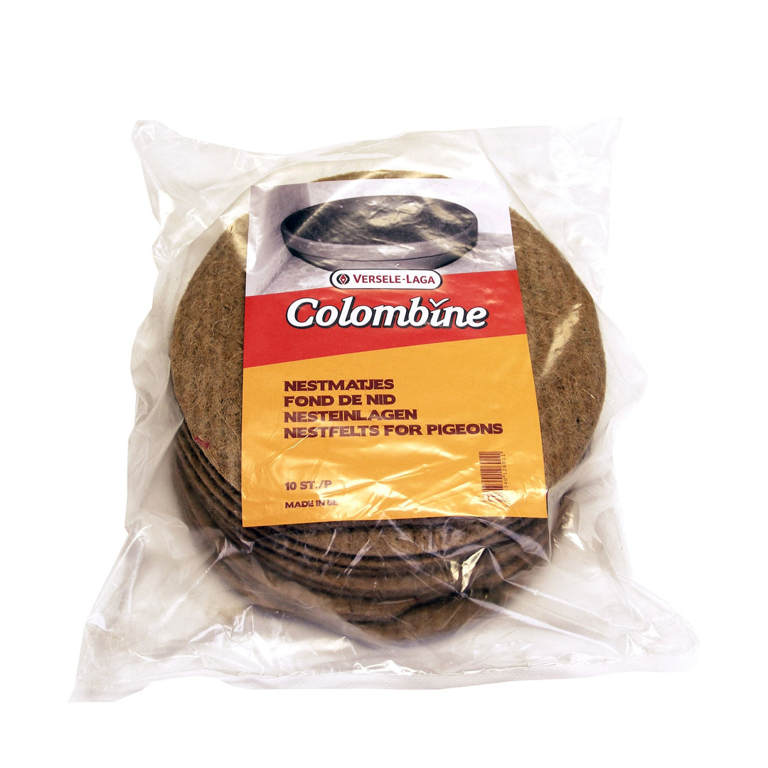 Versele-Laga Colombine Nestfelts for Pigeons 10 Pack