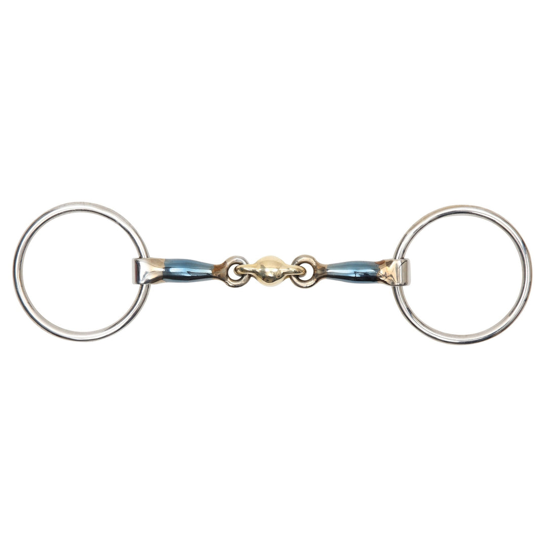 Shires Blue Alloy Loose Ring with Lozenge 5 inch